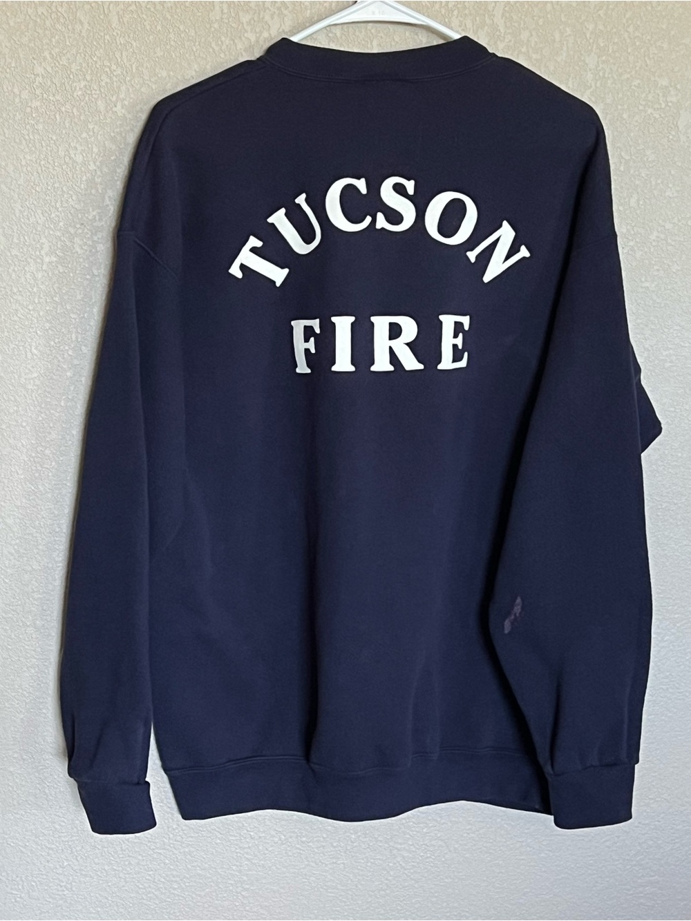 Vintage 90s Lee Heavyweight Tucson Fire Department Crewneck Sweatshirt